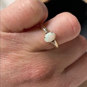 Beautiful Opal Ring , size 5